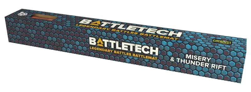 Battlemat - Legendary Battles - Thunder Rift / Misery 1