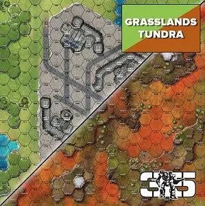 Battlemat: Tundra/Grasslands 1