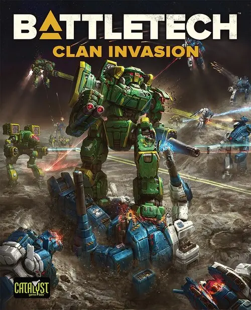Battletech: Clan Invasion Kickstarter Box Cover 1