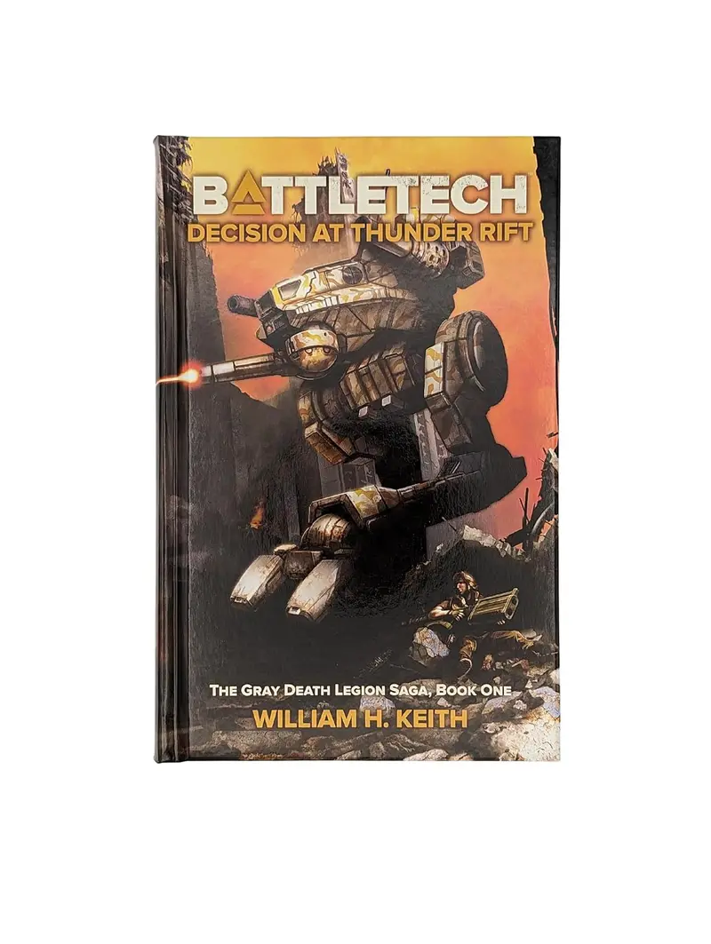Battletech: Decision At Thunder Rift (Gray Death Legion Trilogy, Book One) (Hardcover) 1