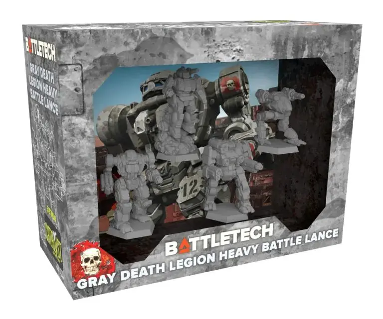 Battletech: Forcepack - Gray Death Legion Heavy Battle Lance 1