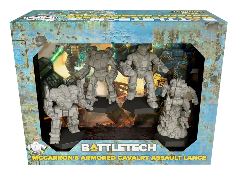Battletech: Forcepack - Mccarron's Armored Cavalry Assault Lance 1