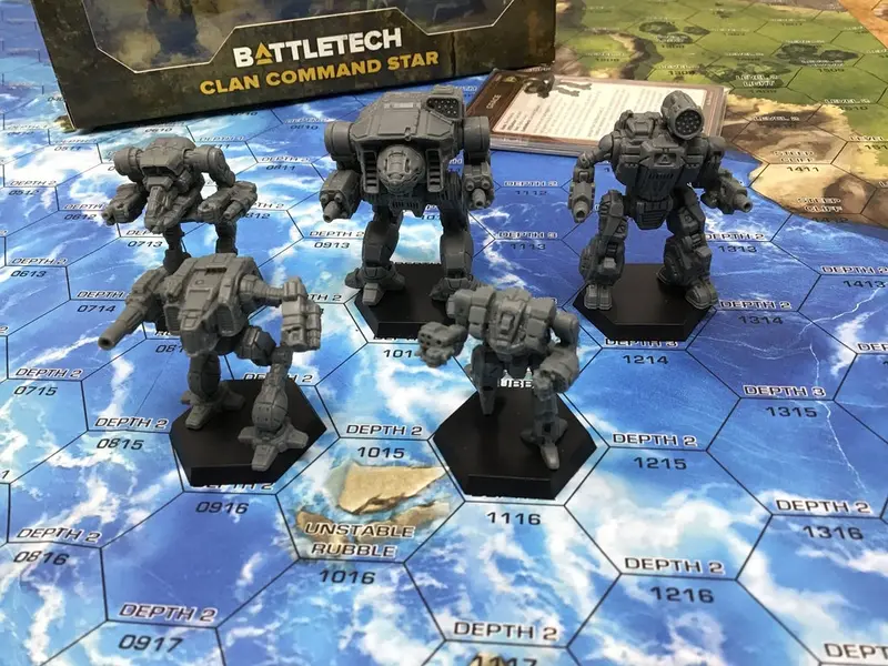Battletech: Miniature Force Pack - Clan Command Star 1