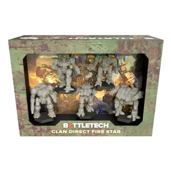 Battletech: Miniature Force Pack - Clan Direct Fire Star 1