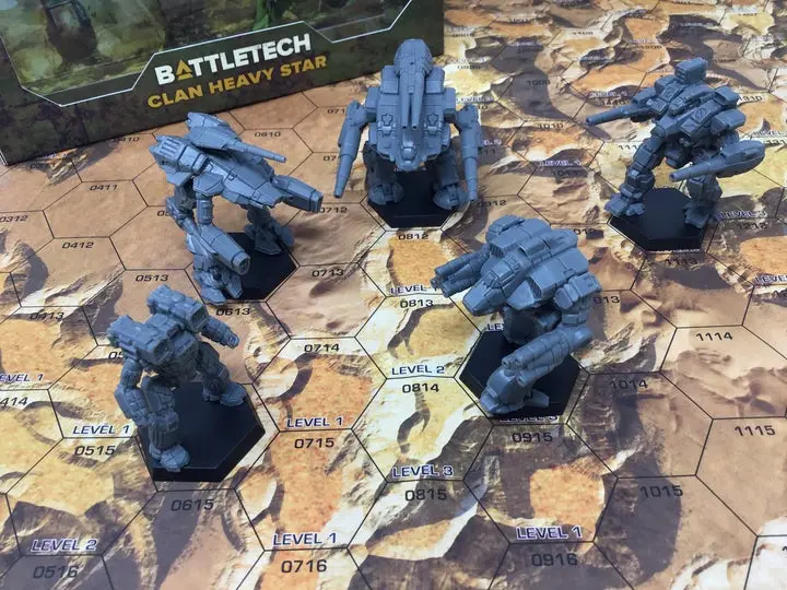 Battletech: Miniature Force Pack - Clan Heavy Star 1
