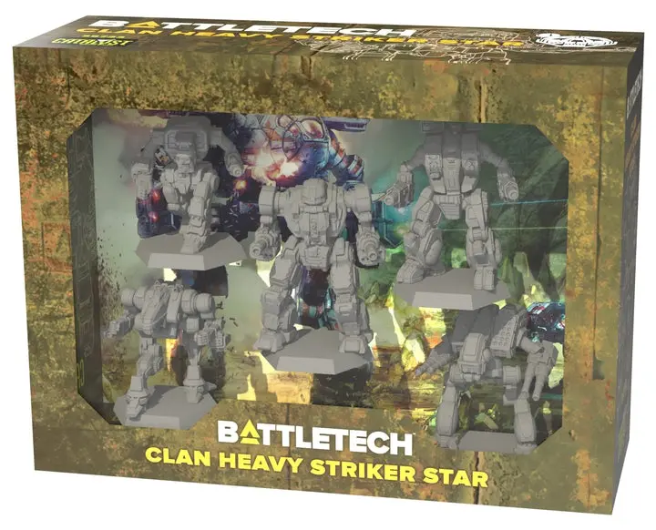 Battletech: Miniature Force Pack - Clan Heavy Striker Star 1
