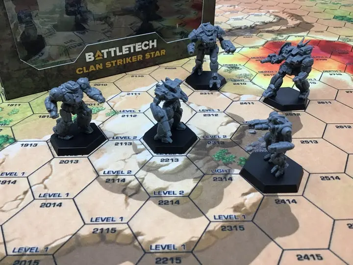 Battletech: Miniature Force Pack - Clan Striker Star 1