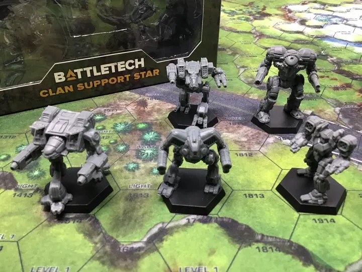 Battletech: Miniature Force Pack - Clan Support Star 1