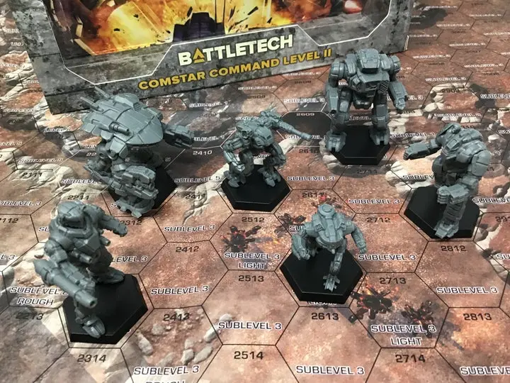 Battletech: Miniature Force Pack - Comstar Command Level Ii 1