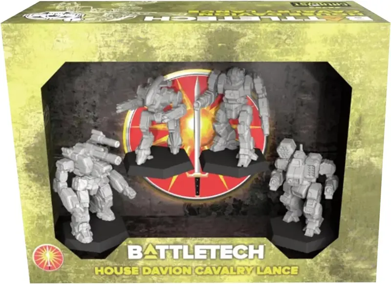 Battletech: Miniature Force Pack - House Davion Cavalry Lance 1