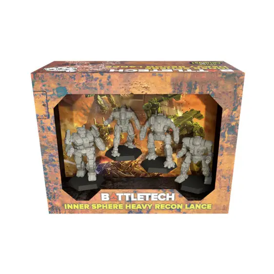 Battletech: Miniature Force Pack - Inner Sphere Heavy Recon Lance 1