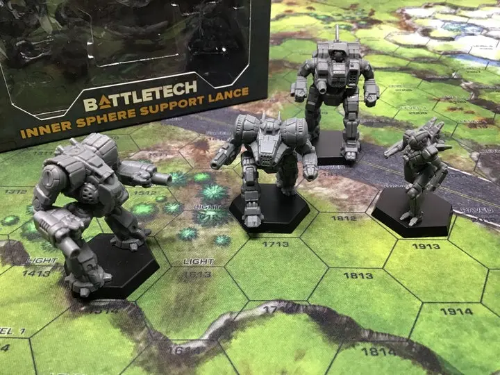 Battletech: Miniature Force Pack - Inner Sphere Support Lance 1