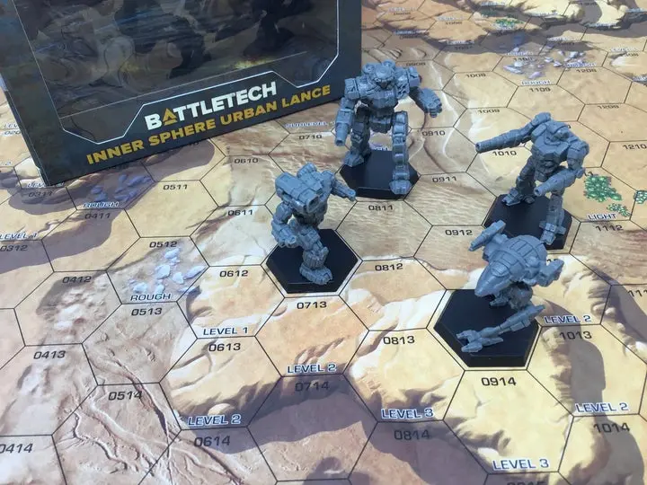 Battletech: Miniature Force Pack - Inner Sphere Urban Lance 1