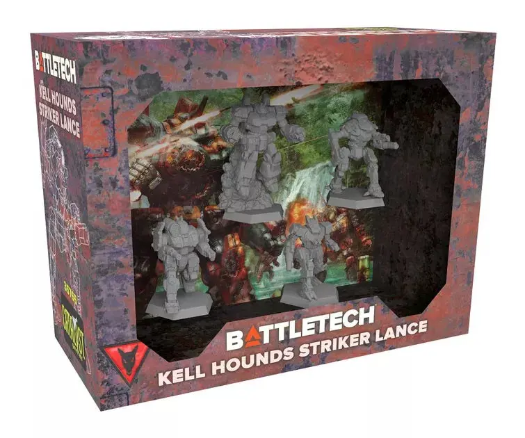 Battletech: Miniature Force Pack - Kell Hounds Striker Lance 1