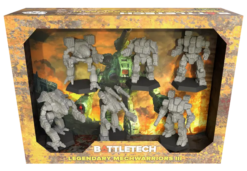 Battletech: Miniature Force Pack - Legendary Mechwarriors Pack Iii 1