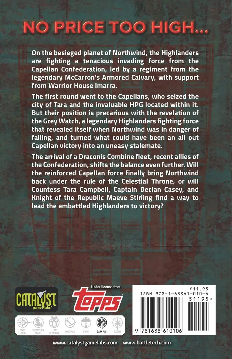 Battletech: Paid In Blood (The Highlander Covenant, Book Two) 2