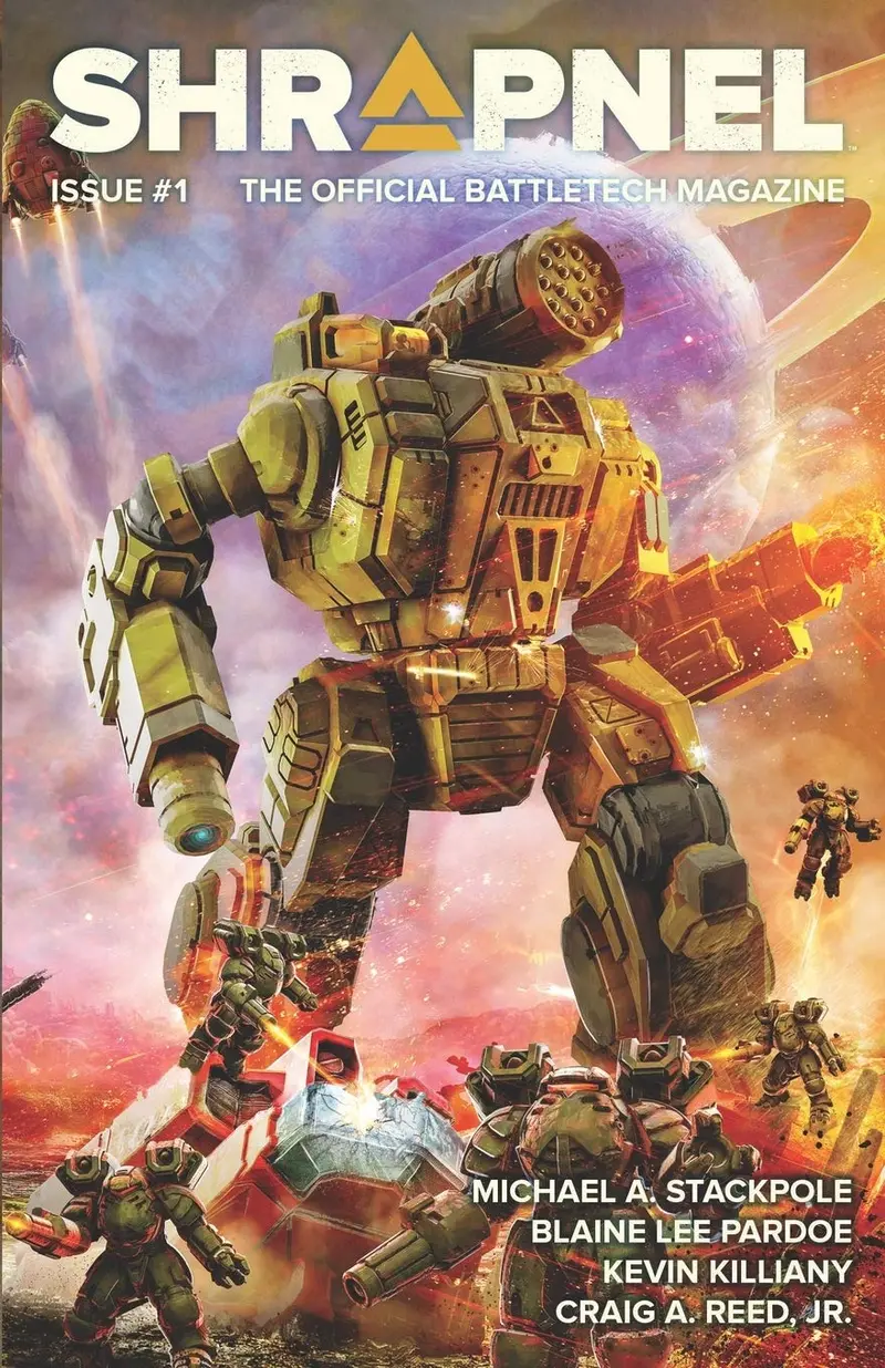 Battletech: Shrapnel Issue #1 ( Battletech Magazine #1 ) 1