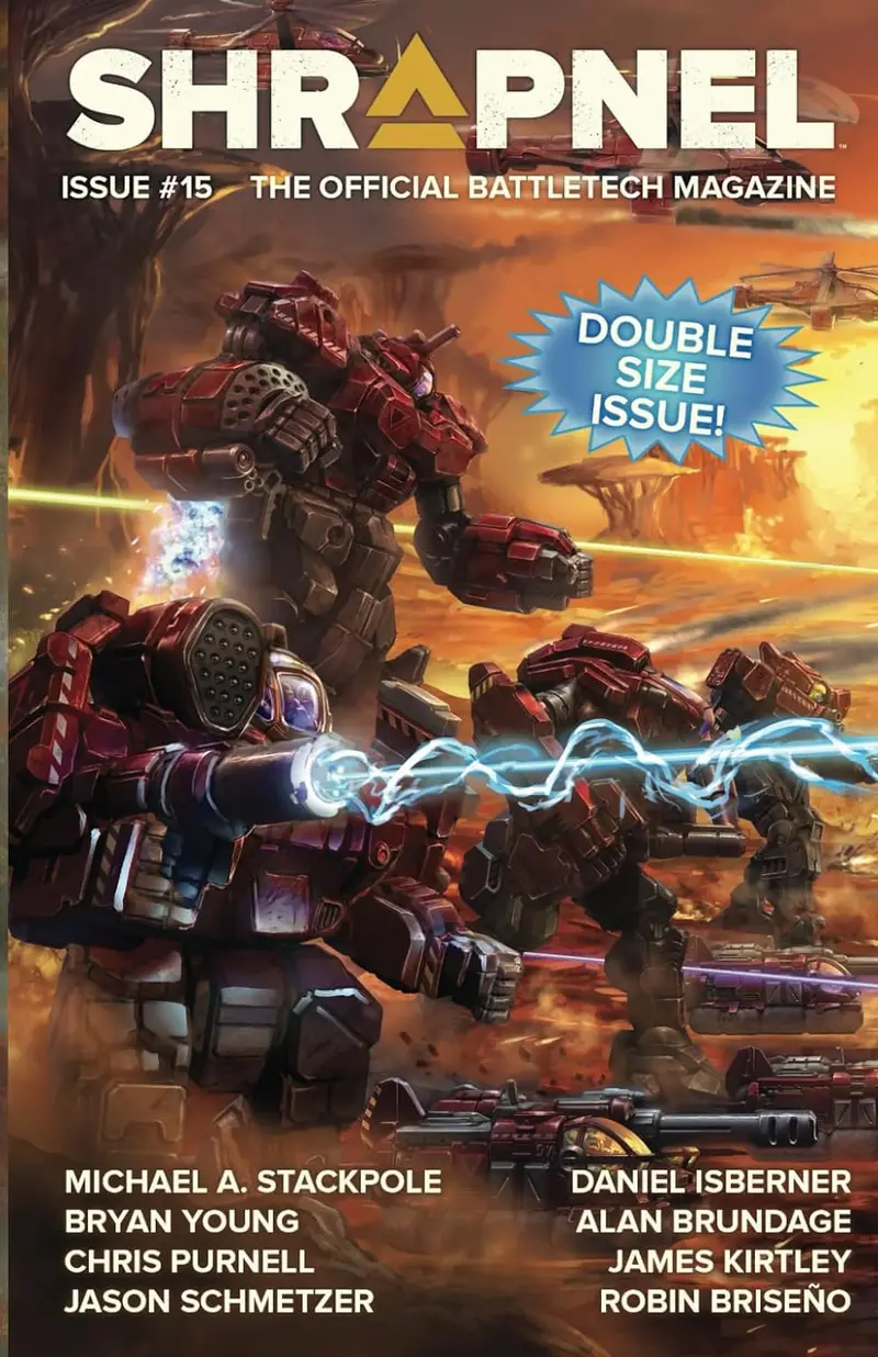 Battletech: Shrapnel, Issue #15 (The Official Battletech Magazine) 1
