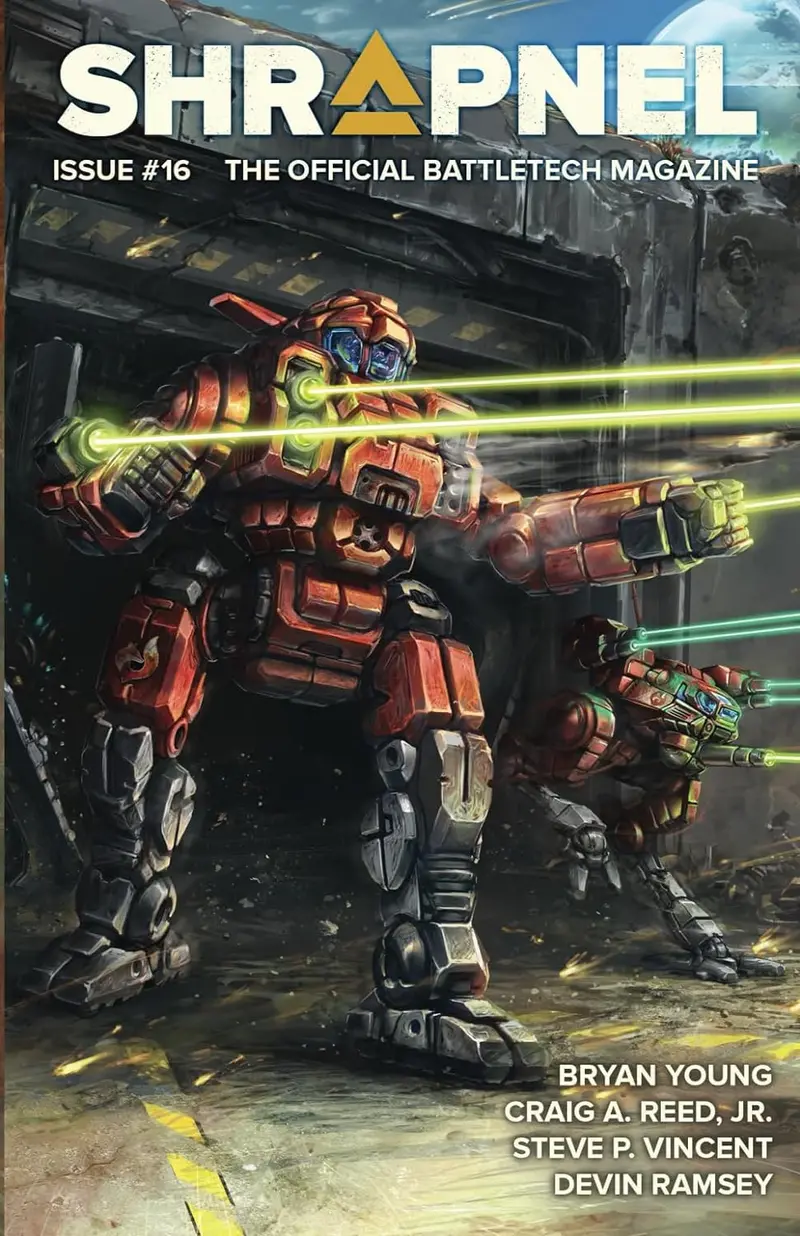Battletech: Shrapnel, Issue #16: (The Official Battletech Magazine) 1