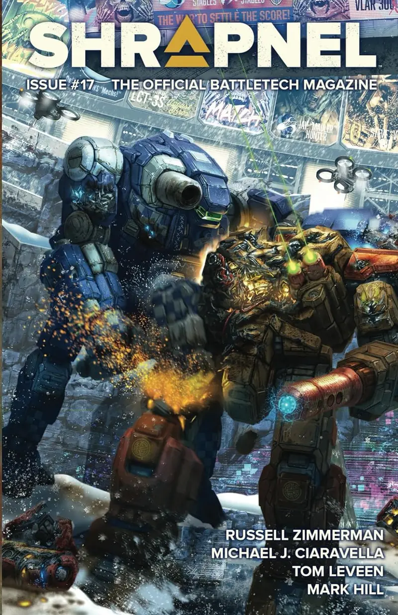 Battletech: Shrapnel, Issue #17: (The Official Battletech Magazine) 1