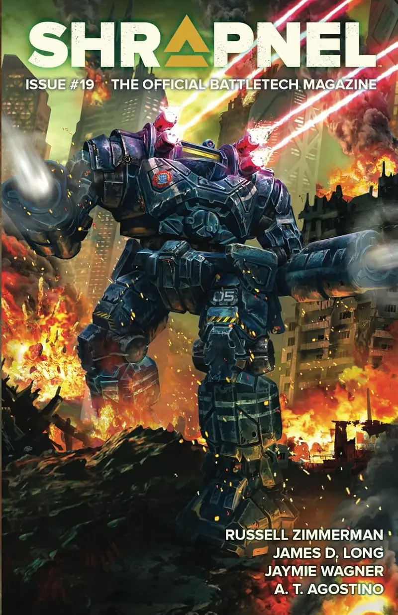 Battletech: Shrapnel, Issue #19: (The Official Battletech Magazine) 1