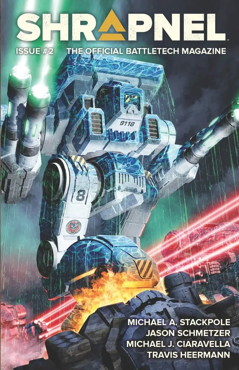 Battletech: Shrapnel Issue #2 ( Battletech Magazine #2 ) 1