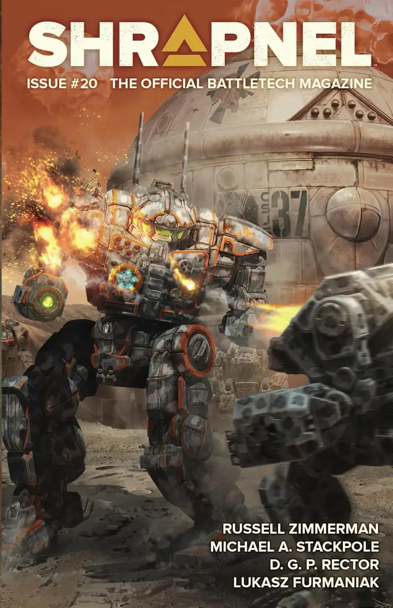 Battletech: Shrapnel, Issue #20: (The Official Battletech Magazine) 1