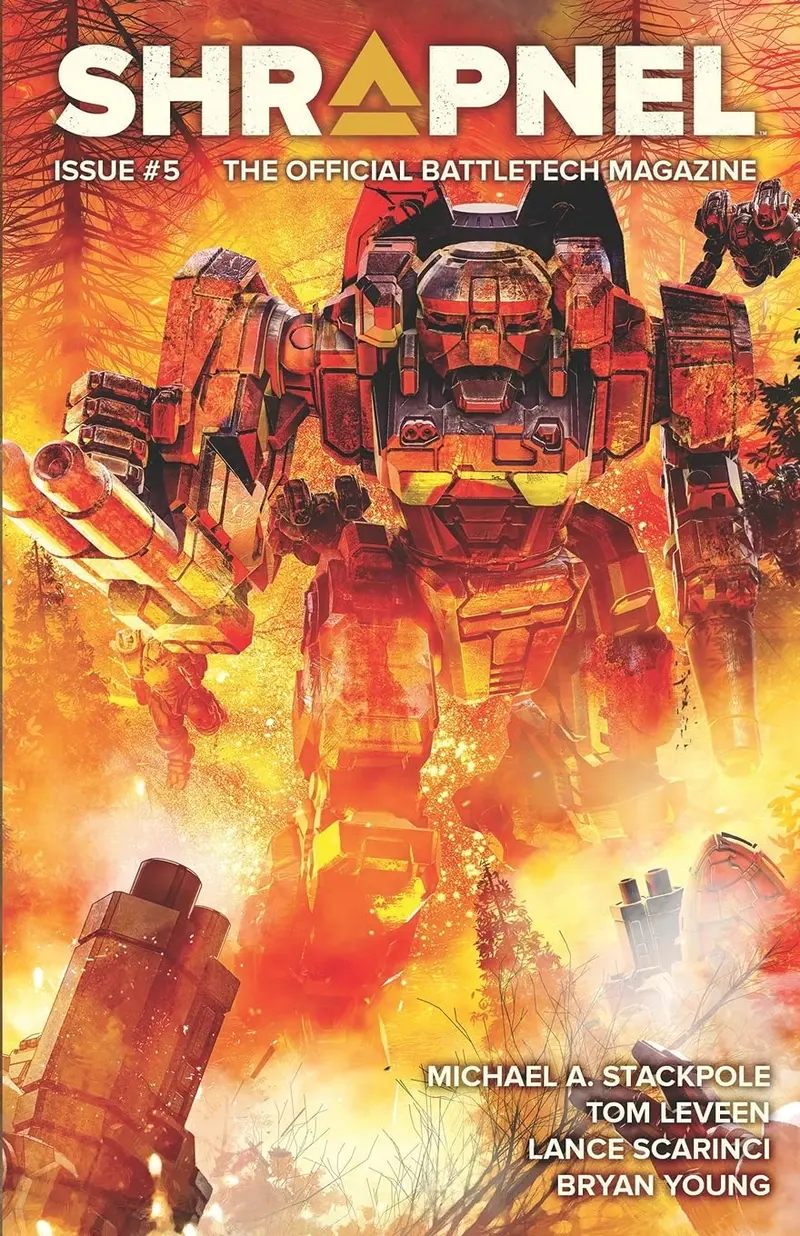 Battletech: Shrapnel, Issue #5 (The Official Battletech Magazine) 1