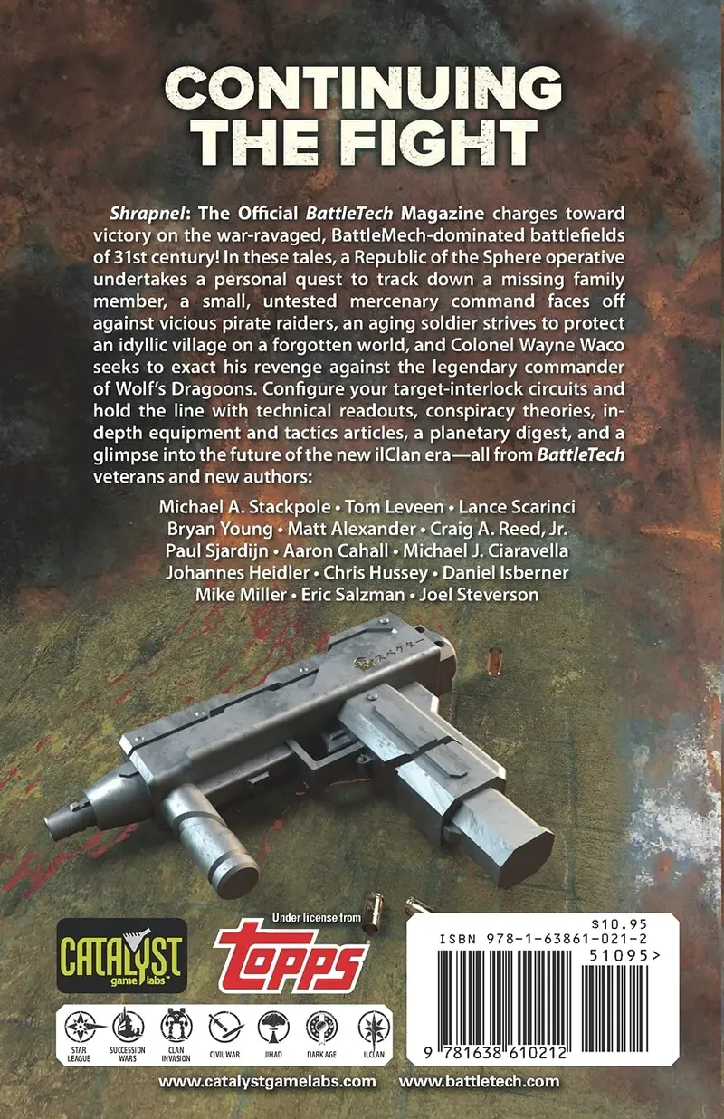 Battletech: Shrapnel, Issue #5 (The Official Battletech Magazine) 2