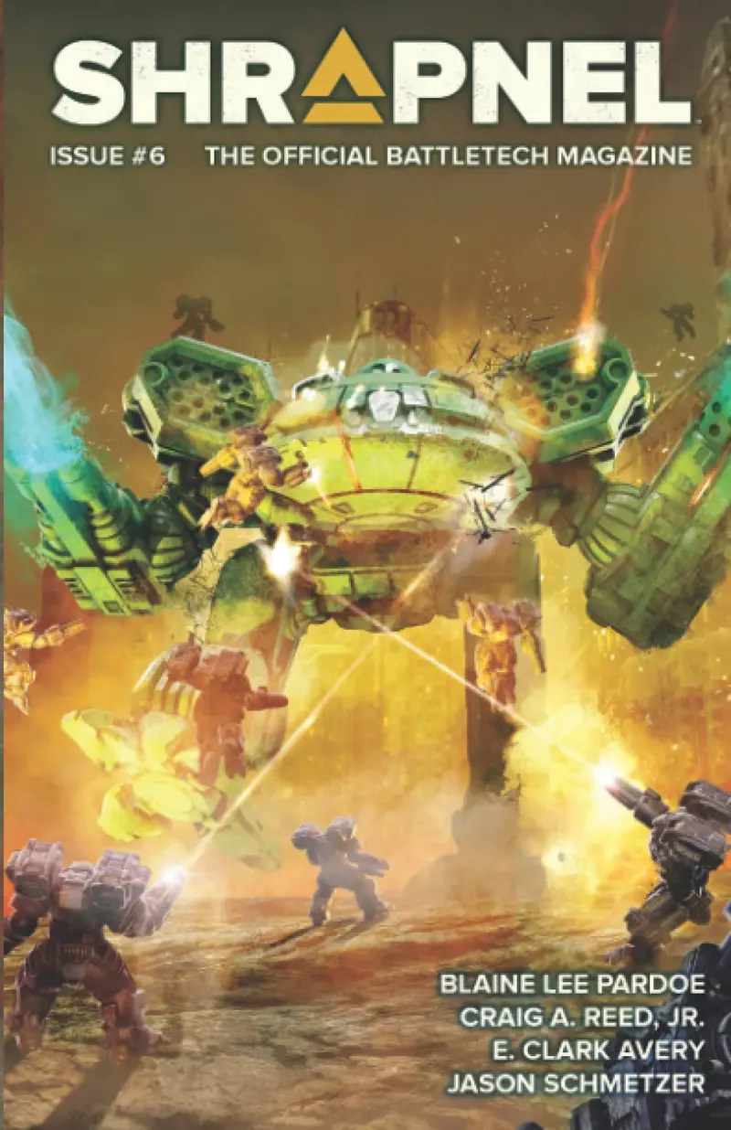 Battletech: Shrapnel, Issue #6 (The Official Battletech Magazine) 1