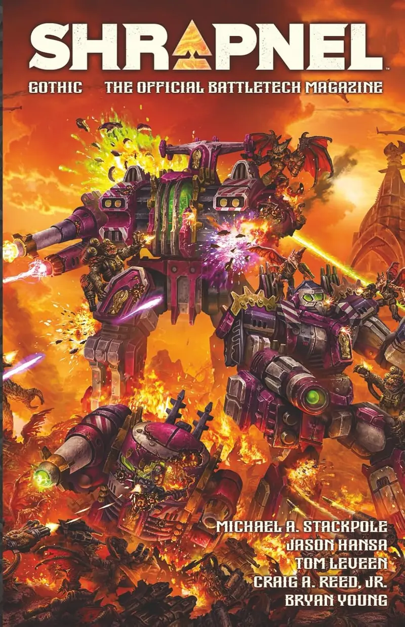 Battletech: Shrapnel, Issue Gothic: (The Official Battletech Magazine) (Copy) 1