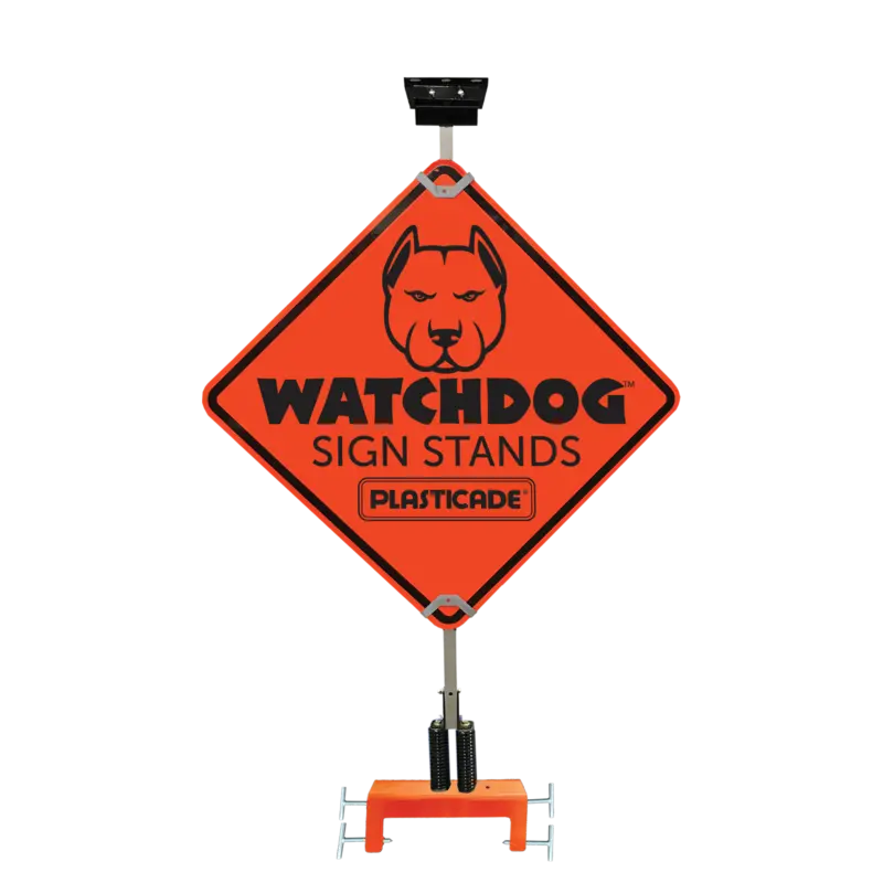 Bc-12 & Bc-15 Barrier Mount Sign Support 1
