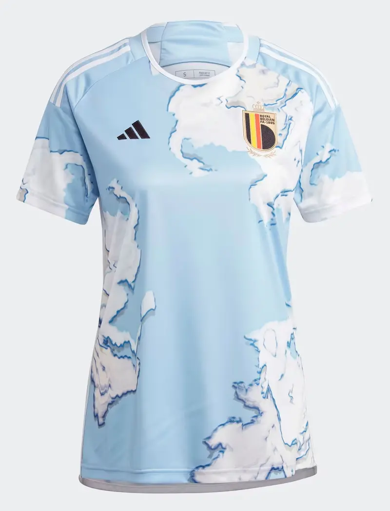 Belgium Women's Team 23 Away Jersey Hs9952 1