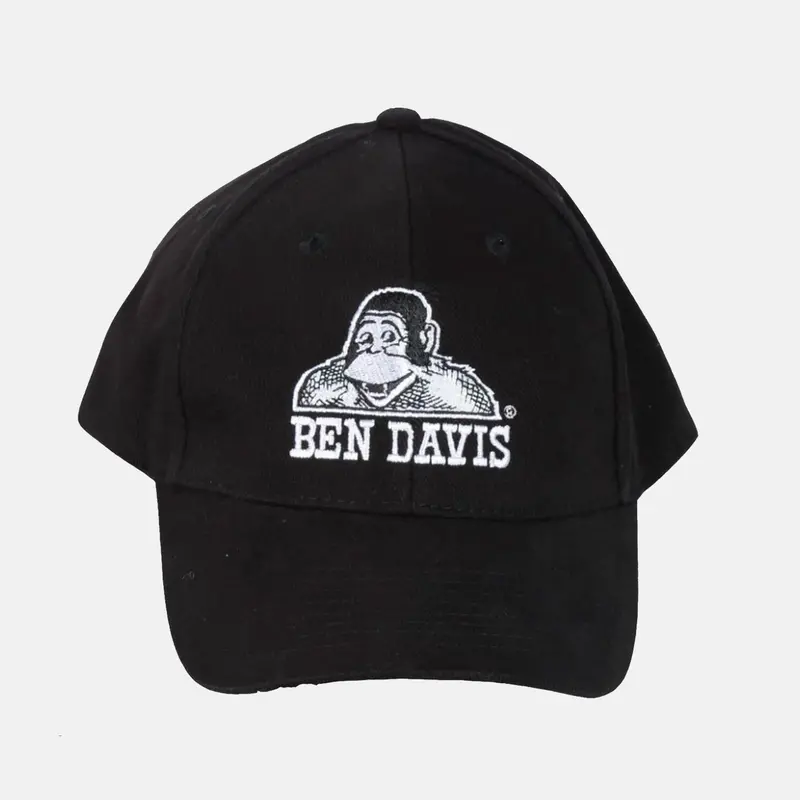 Ben Davis White Embroidery Baseball Cap 1
