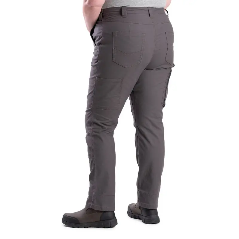 Berne Women's Flex Softstone Double-Front Duck Pant Wp922 - Titanium 5