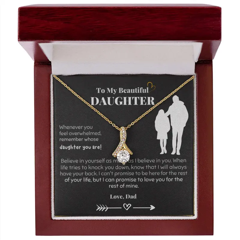Best Gift For Daughter. Alluring Beauty Necklace 4