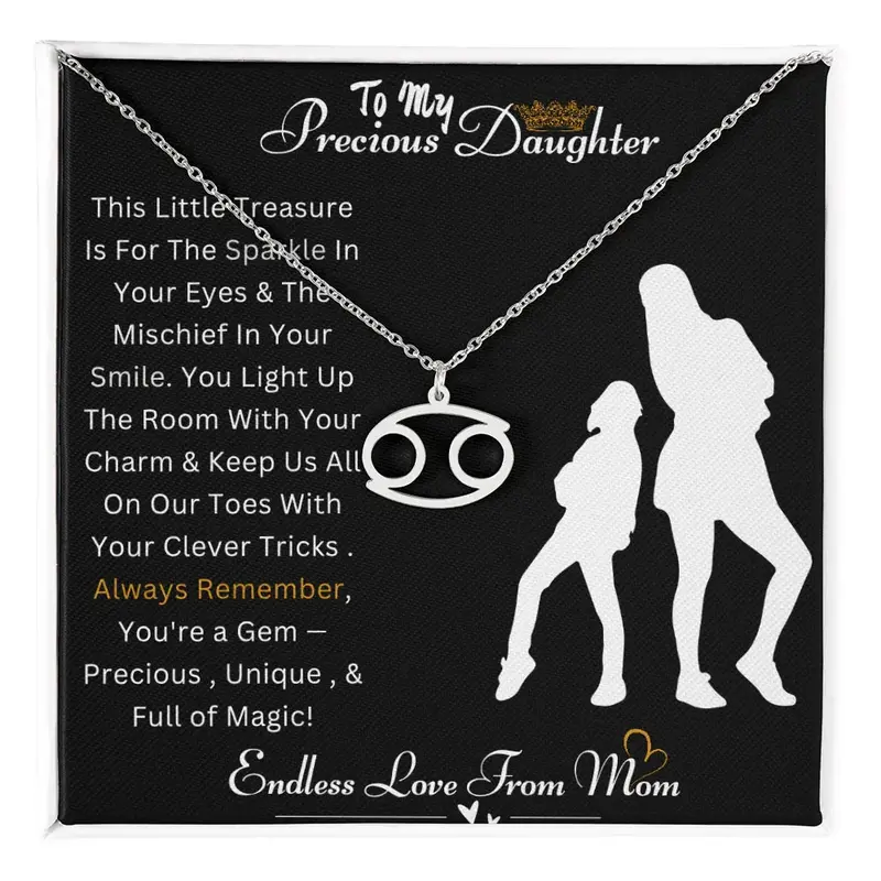 Best Gift For Daughter. Zodiac Symbol Necklace 15
