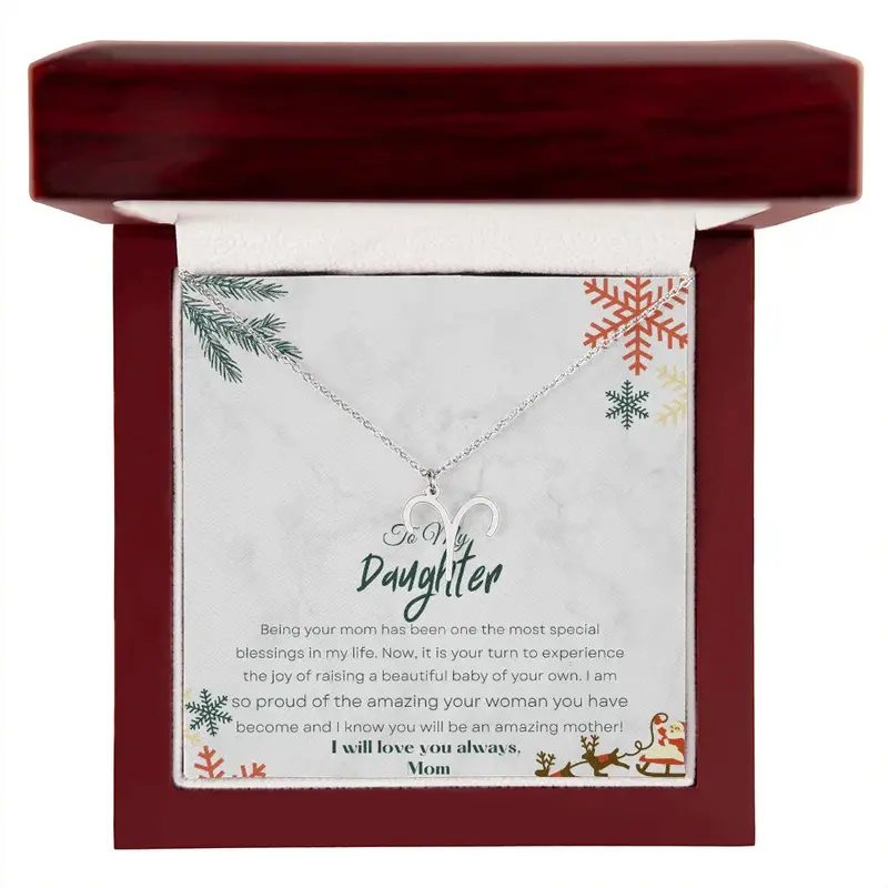Best Gift For Daughter. Zodiac Symbol Necklace 2