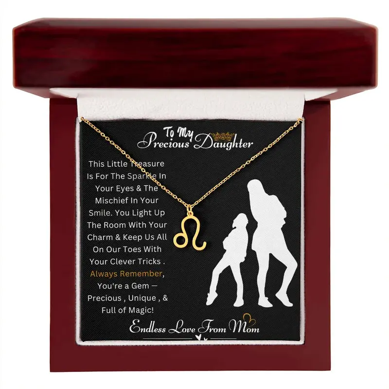 Best Gift For Daughter. Zodiac Symbol Necklace 34
