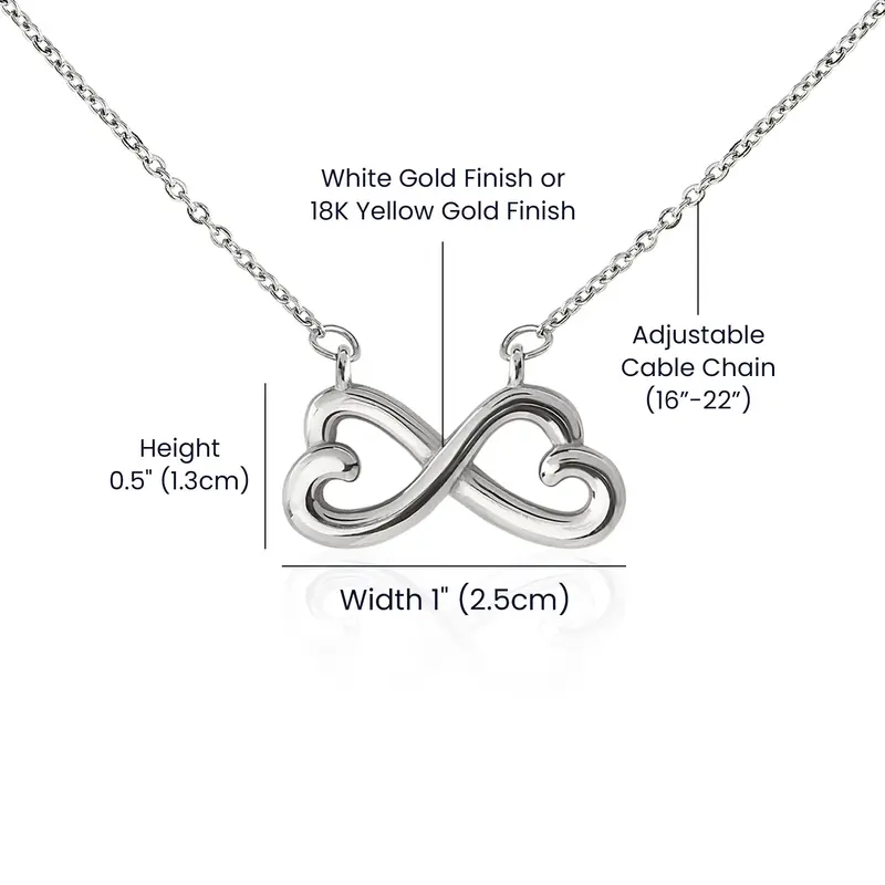 Best Gift For Friend . Endless Love Necklace 3