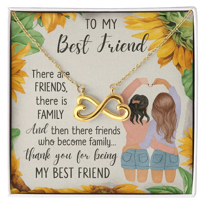 Best Gift For Friend . Endless Love Necklace 3