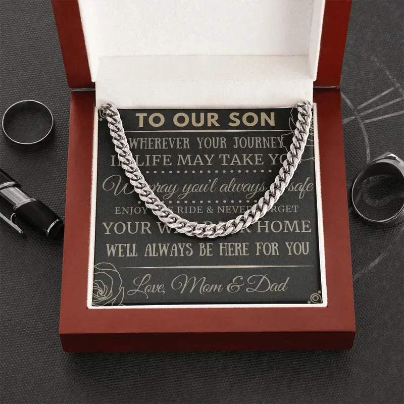 Best Gift For Son. Cuban Link Chains 1
