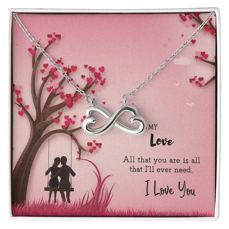 Best Gift For Wife. Endless Love Necklace 3