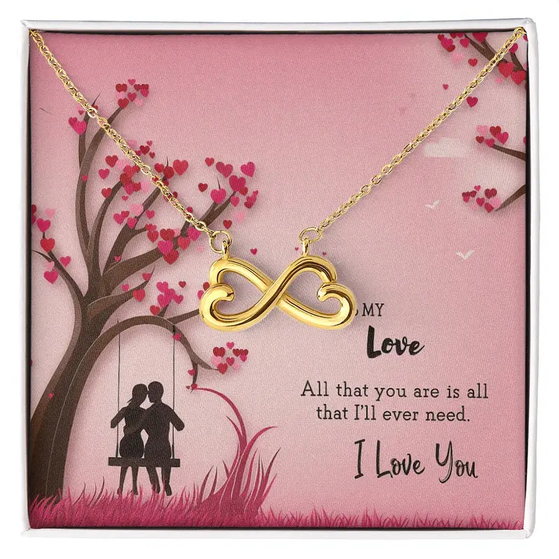 Best Gift For Wife. Endless Love Necklace 3