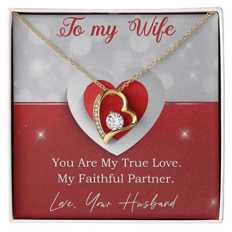 Best Gift For Wife. Forever Love Necklace 3