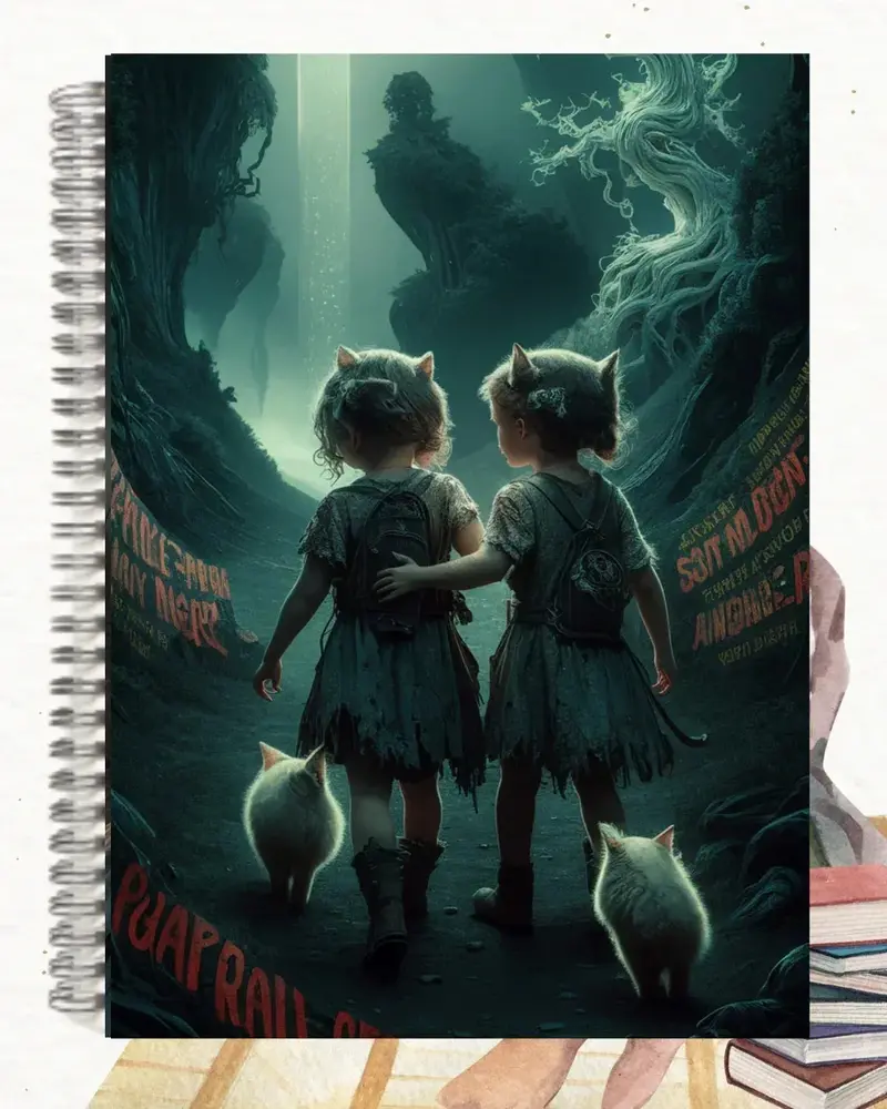 Bestie Spellbound Ruled Line Notebook 1
