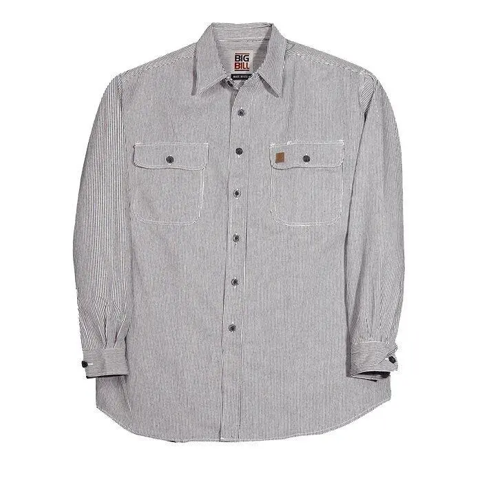 Big Bill Hickory Stripe Long-Sleeve Shirt 2