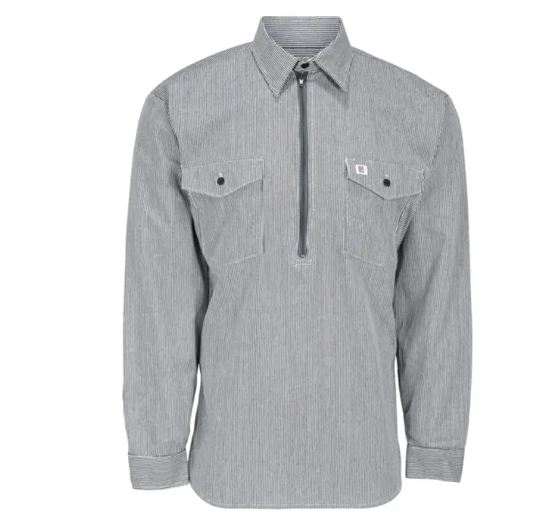 Big Bill Zip Up Hickory Long Sleeve Shirt 1