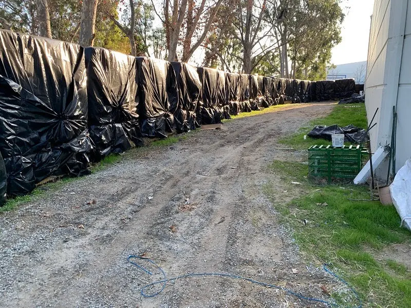Black Poly Tarp - Roofing, Construction, Gardening - Made In Usa 13