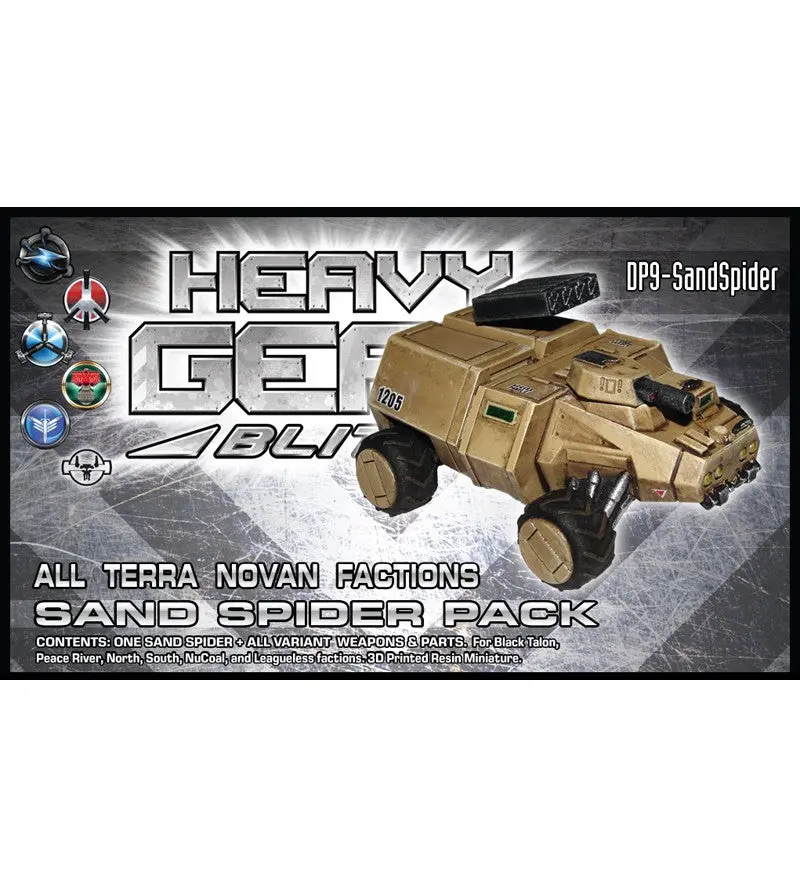 Black Talon Sand Spider Pack 1